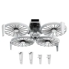 BRDRC Extended Heightening Landing Gear Legs Protector Support for DJI FLIP RC Drone Quadcopter
