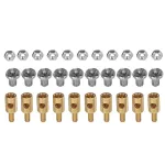 50PCS 2.1mm Adjustable Pushrod Connectors Linkage Stoppers For RC Airplane