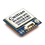 Beitian BN-880Q GPS+GLONASS dvigubos GPS antenos modulis FLASH TTL lygis 9600bps FPV lėktuvo RC lenktynių dronui