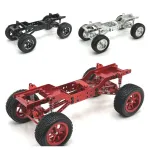 Upgraded Metal Frame Front Rear Door Axle for Land Rover MNRC MN168 1/12 RC Cars Vehicles Models Spare Parts Accessories