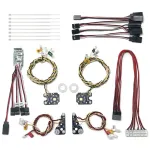 Upgraded LED Light Group Set Waterproof for Land Rover TRX4 1/10 RC Cars Vehicles Models Spare Parts Accessories SG-TRX4-TSY