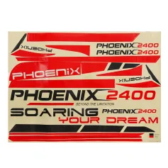 VolantexRC 759-3 Phoenix 2400 RC Airplane Spart Part Decals