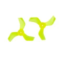 4 pares de hélices Gemfan 1635-3 de 40 mm com 3 pás e furo de 1 mm para drone Firefly 1S FR Nano Baby Quad RC FPV Racing