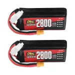 ZOP Power 7.4V 2800mAh 25C 2S LiPo Battery With XT30 Plug for RC Drone