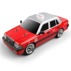MNRC MN38 Taxi 1/16 RTR 2.4G RWD Mini RC Car Drift Sports Truck LED Lights w/ GYRO Full Proportional Vehicles Model Kids Children Toys