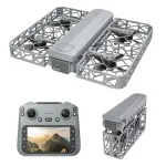 GGIRC S161 MAX 5G WiFi FPV with 5.9inch LCD Screen Controller 720P HD Dual Camera Servo Gimbal Optical Flow Positioning Grid Full Protection Brushless Pocket Foldable RC Drone Quadcopter RTF