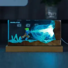 NIKOLATOY Kakarot Resin RGB yövalo Creative Desktop Decorations Ornaments