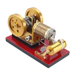 Stirling Flame Engine Model Children Science Education Discovery Kits Toys