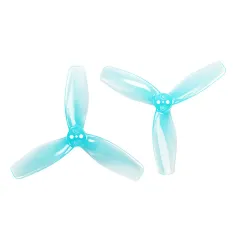 2 Pairs / 6 Pairs Gemfan 3024 3 Inch 3-Blades PC Propeller 1.5mm 3 Holes for RC FPV Racing Drone Compatible with 1408 3950KV Motors