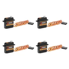 4PCS EMAX ES3352 12.4g Mini Metal Gear Digital Servo for RC Airplane