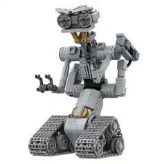 313 Pz Robot Building Blocks Set Corto Circuito Aperto Cinque Figure Modello Giocattoli Bambini Ragazzi Regali