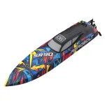 Volantexrc 798-5 SR90 70km/h ARTR 2.4G Brushless RC Boat Water Cooling Ship Capsize Reset Fast High Speed Waterproof Vehicles Models Toys Remote Control Kids Children Gift