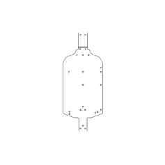Peças de reposição para chassi de carro RC MJX 14209 14210 14300B