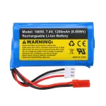 SG 1603 1604 UDIRC 1601 RC Car Spare 7.4V 1200mAh 2S 5C JST Plug Li-ion Battery 1603-012 Vehicles Parts