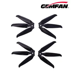 Çift Gemfan F7036 7036 7 inç 3 Kanatlı / 2 Kanatlı Katlanabilir Pervane Cam Elyaf Naylon 5 mm Delik Uzun Menzilli FPV Yarış Drone'u için