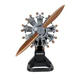 NIKOLATOY 9-Cylinder Radial Engine Model Ornaments Decorations Collection Science Discovery Toys