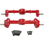 Upgraded Metal Parts Front Rear Door Bridge Axle for MNRC MN82 LC79 MN78 D90 D91 D96 99S 1/12 RC Cars Vehicles Models Spare Accessories