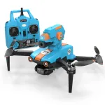 Funsky LM12-D MAX Ⅱ WiFi FPV with HD ESC Dual Camera Bullet Launcher Optical Flow Positioning Brushless Foldable RC Drone Quadcopter RTF