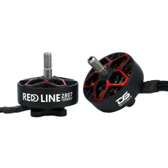 DeepSpace RED LINE 2807 1350KV 6S Brushless Motor 5mm Shaft for 7-8 Inch RC Freestyle Long Range Drones