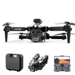 XKJ K10 MAX Upgrade Three Camera WiFi FPV with 4K ESC 3 Lens 360° Obstacle Avoidance Optical Flow Positioning Foldable RC Drone Quadcopter RTF