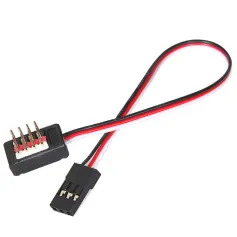 R189 4-in-1 Hub Signal Line Parallel Y Cable Aircraft RC Cars Vehicles Models ESC Servo Radiator LED Light Parts
