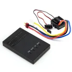 Nou 1/10 1/8 WP Perie pe șenile periat 80A Controler electronic de viteză ESC rezistent la apă cu card de program