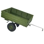 LDR/C LDP06 1/12 Unimog RC Car Spare Portal Axle Trailer w/ Tires L0039G L0039Y Vehicles Models Parts Accessories
