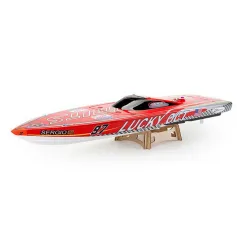 TFL 1126 880 mm Lucky OCT 2.4G 120A ESC Brushless RC Boat com sistema de refrigeração a água sem bateria Servo TX