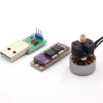 QY3D Upgraded Brushless Motor 1505 2300KV 40A ESC AM32 Firmware Parameter Tuner Conversion Seat Set for Land Rover FMS FCX24M Discovery Range for Defender 90 110 1/24 RC Cars Vehicles Models Parts
