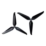 1 Pair / 2 Pairs Gemfan 10.1x5.5 1055 10.1 Inch 3-Blades Propeller 5mm Hole for RC FPV Racing Drone Compatible with 3115 800KV Motors
