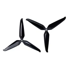 1 Pair / 2 Pairs Gemfan 10.1x5.5 1055 10.1 Inch 3-Blades Propeller 5mm Hole for RC FPV Racing Drone Compatible with 3115 800KV Motors
