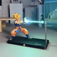 NIKOLATOY New Magnetic Night Light Kamehameha / Vegeta Creative Desktop Ornaments Toys Christmas Gift