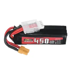 ZOP Power 11.4V 450mAh 80C 3S LiPo Battery With XT30 Plug for Pavo20 Pro DarwinFPV Baby Ape/Pro DarwinFPV BABY APE/PRO/V2 FPV Drone