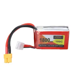 ZOP Power 11.1V 1800mAh 100C 3S LiPo Battery XT60 Plug for RC Drone