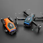 YLR/C S180 MAX Three Camera WiFi FPV with 3 HD Lens Electric Adjustment 360° Obstacle Avoidance Optical Flow Positioning LED Night Flight Light Brushless Foldable RC Drone Quadcopter RTF