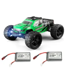 Flyhal HBX FC610 RTR İki Pil 1/10 2.4G 4WD 46km/h RC Araba Araçlar LED Işıklar Fırçalanmış Büyük Kamyon Model Oyuncaklar Çocuk Çocuk Hediyeleri