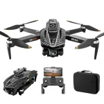 YCRC A16 PRO MAX GPS 5G WiFi FPV with HD Dual Camera Servo Gimbal 360° Intelligent Obstacle Avoidance Optical Flow Hover Brushless Foldable RC Drone Quadcopter RTF