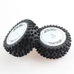 2db Wltoys 124007 1/12 RC autó pótkerék hátsó gumik kerekek felnik ragasztott 2486 jármű modellek alkatrészek tartozékok