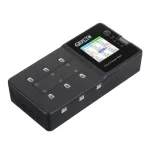 GEPRC WooPower W63 78W 3A*6 6 Ports 1S Lipo Battery Charger Discharger with Storage Function 1.54-Inch IPS Display Support LiPo/LiHV/LiFe 1S Battery PH2.0/BT2.0 Plug