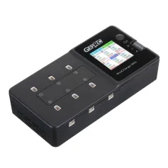 GEPRC WooPower W63 78W 3A*6 6 Ports 1S Lipo Battery Charger Discharger with Storage Function 1.54-Inch IPS Display Support LiPo/LiHV/LiFe 1S Battery PH2.0/BT2.0 Plug