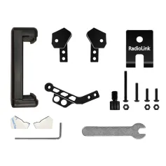 Radiolink RC8X Pemegang Pemancar Mount Monitor Paparan Pendakap Telefon CNC Aluminium Alloy Bracket untuk RC8X Alat Kawalan Jauh