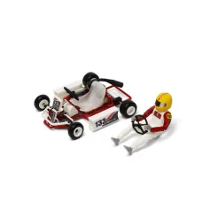MinimumRC Retro Racer Special Edition RC Car Micro Scale Go Kart KIT /PNP DIY Unassembled Vehicles Models Toys