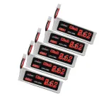 5Pcs URUAV 3.8V 620mAh 40C/80C 1S HV 4.35V Lipo Battery PH2.0 Plug for EMAX Tinyhawk III Plus FPV Racing Drone