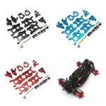 Upgraded Metal Parts Suspension Swing Arm Steering Cup Set for 1/14 1/16 ZD Racing MT16 Rlaarlo JIUSI MT14R PT14R RC Cars Vehicles Models Spare Accessories