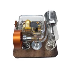 SH-016 Music Box Stirling Engine Model Science Technology Puzzle Novelty Toys