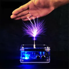 Stark Long Arc и Bluetooth Music Двойной режим музыки Тесла катушка ладонная вспышка Bluetooth вспышка длина 10 см научные игрушки