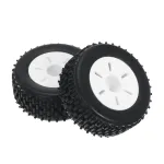 2PCS UDIRC 1805 1609 PRO 1/16 1/18 RC Car Parts Tires Wheels Rims F/R Vehicles Models Spare Accessories 1805-003/1806-003B