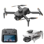 LYZRC L106-1 GPS 5G WiFi FPV with 5.9inch LCD Screen Controller 720P HD Dual Camera Servo Gimbal 360° Obstacle Avoidance Brushless Foldable RC Drone Quadcopter RTF