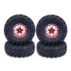 4PCS ZD Racing Priates 1.9Inch 1/10 Crawler RC Car Wheel Tire Vehicle Models Parts