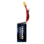 HGLRC 22.2V 1450mAh 160C 6S LIPO Battery XT60 for Talons and Rekon5 Lite FPV Racing Drones